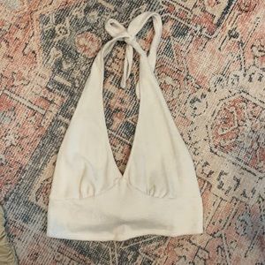 Free People Beach halter neck top